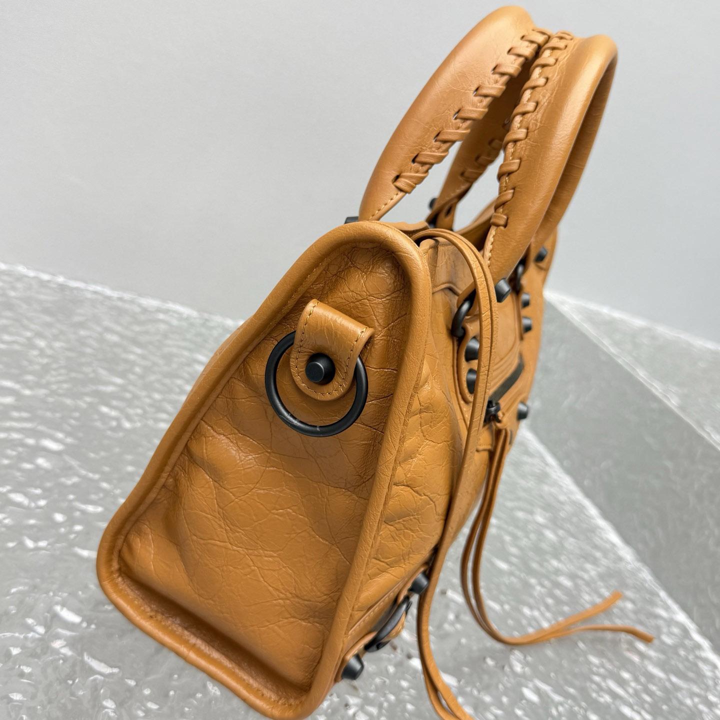 Balenciaga  Le City Bag Small In Camel - DesignerGu