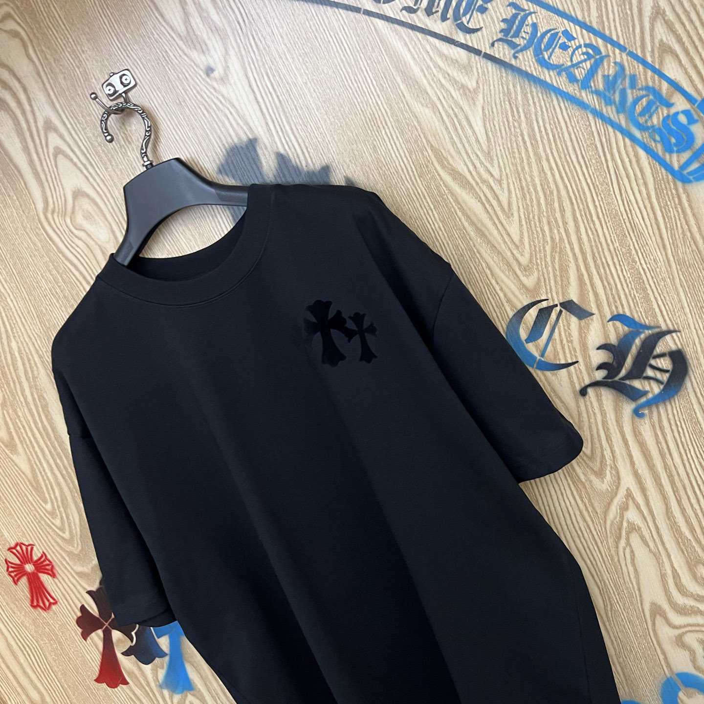 Chrome Hearts Triple Cross T-Shirt 'Black' - DesignerGu