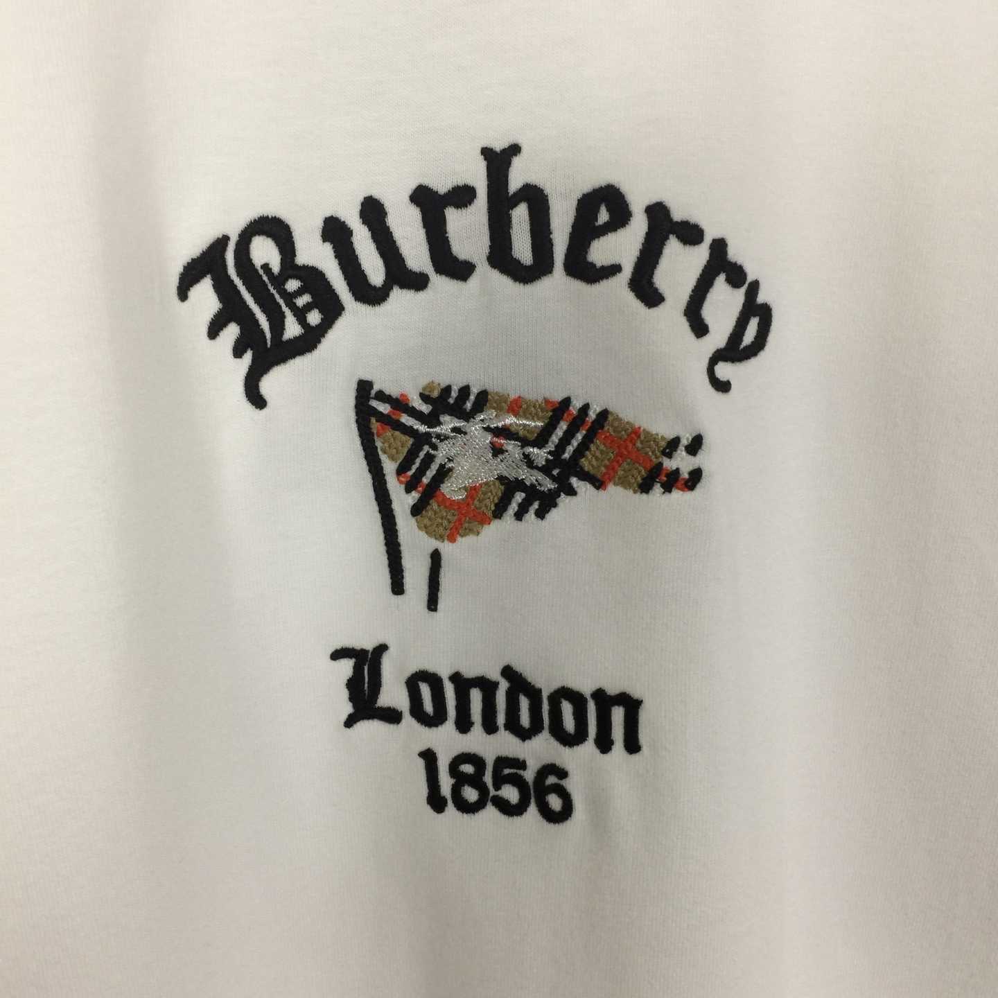 Burberry Check Flag Cotton T-shirt - DesignerGu