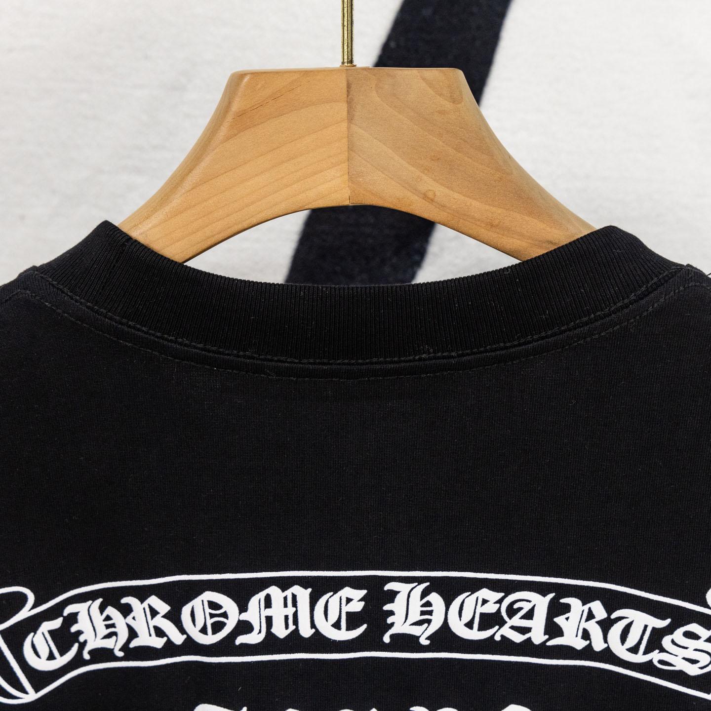 Chrome Hearts Scroll Osaka T-Shirt 'Black' - DesignerGu
