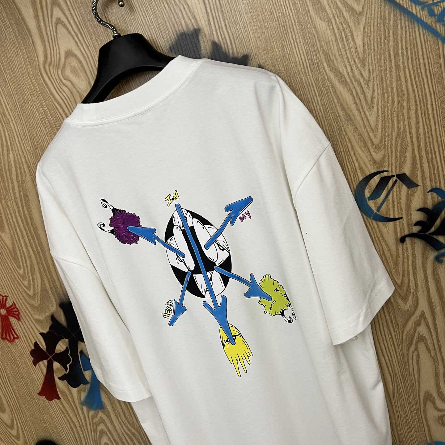 Chrome Hearts Matty Boy Anti Promo White Tee - DesignerGu