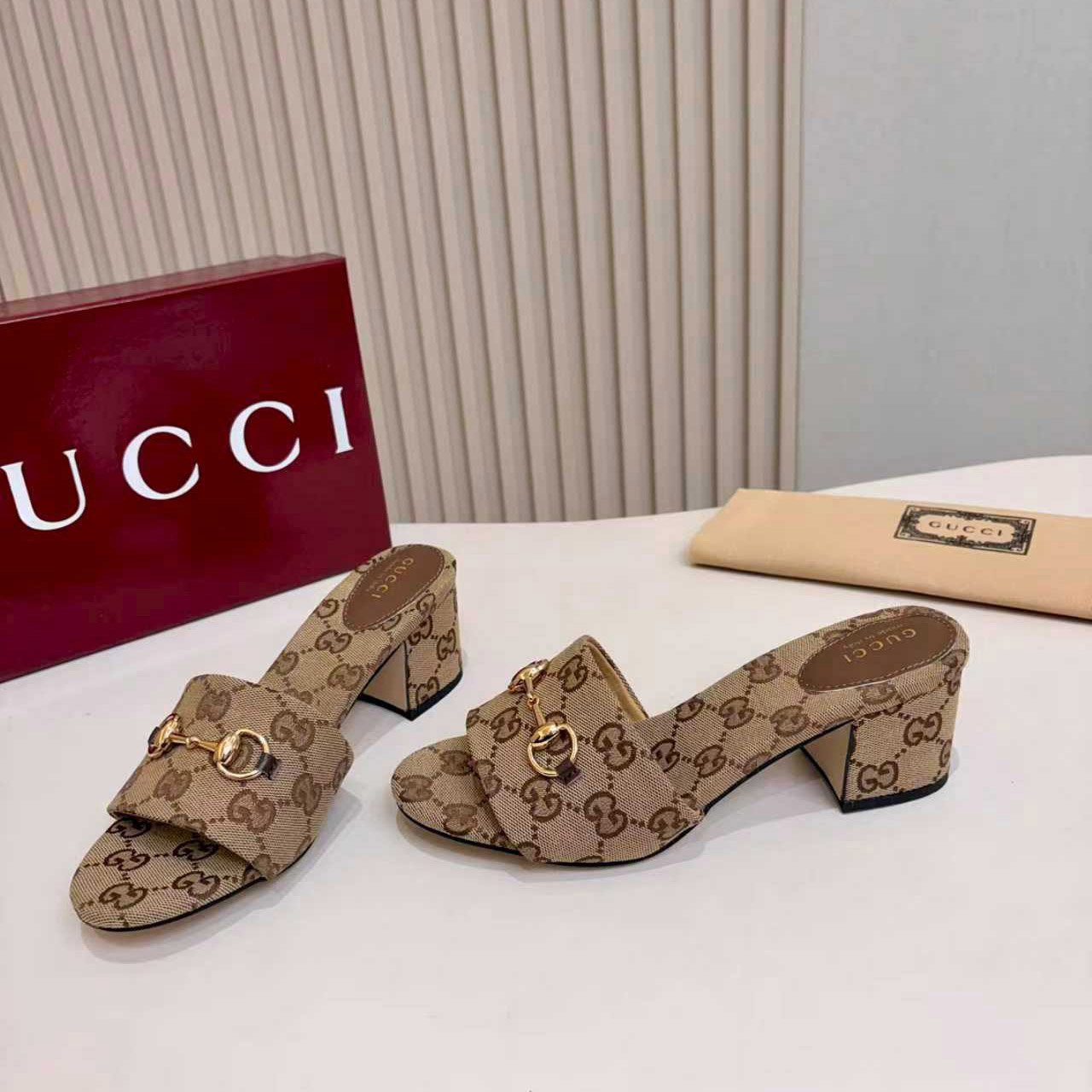 Gucci Slide Sandal With Horsebit - DesignerGu