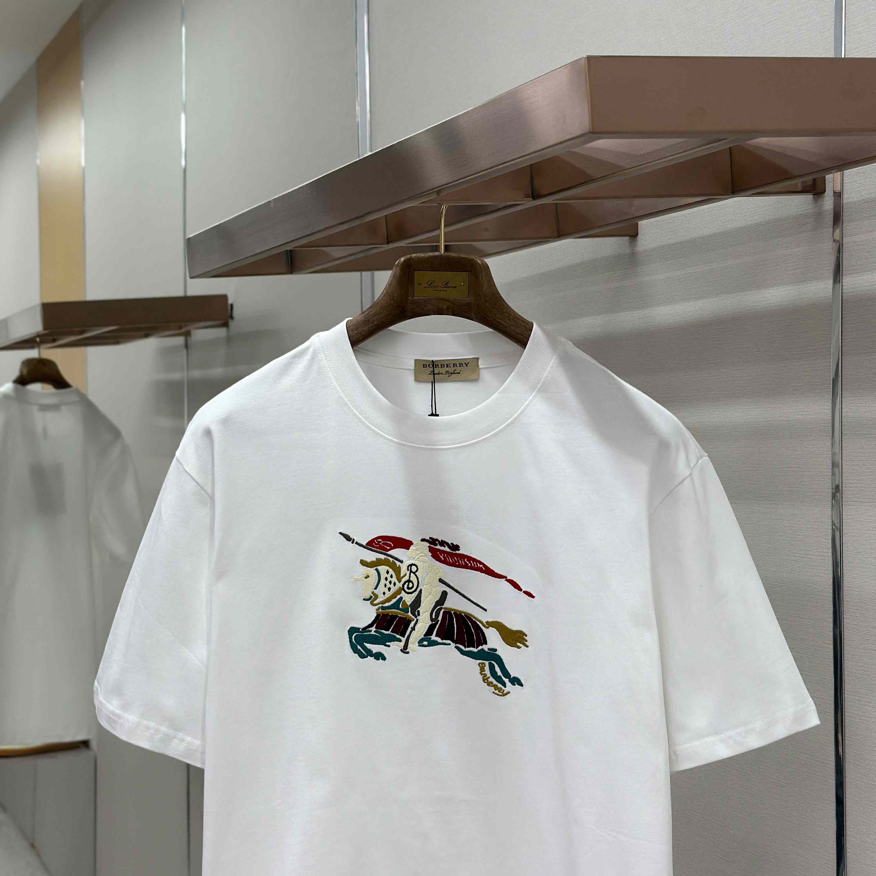 Burberry Knight Cotton T-shirt - DesignerGu
