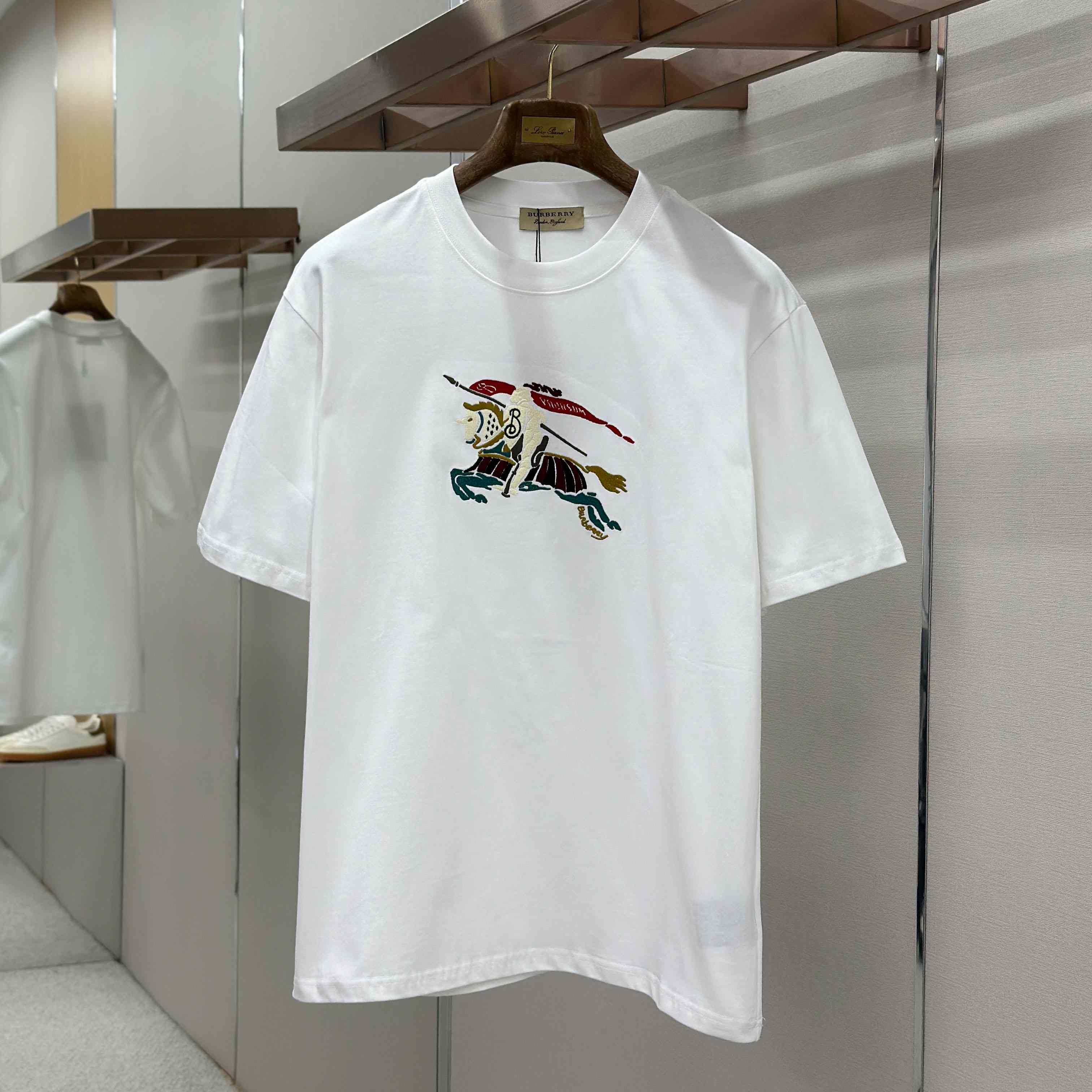 Burberry Knight Cotton T-shirt - DesignerGu