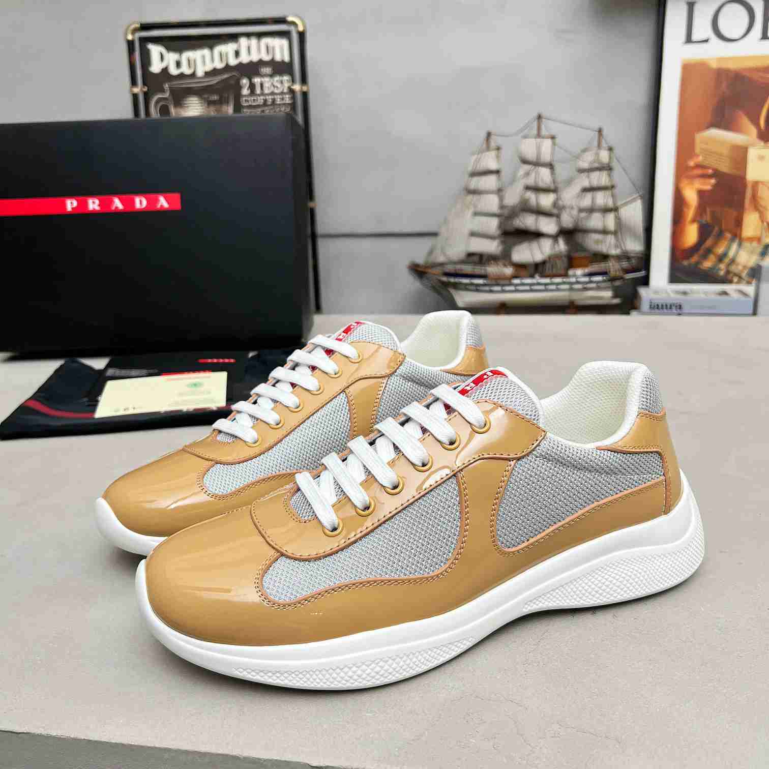 Prada America's Cup Sneakers - DesignerGu