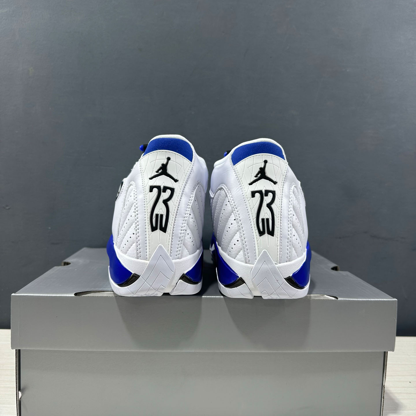  Jordan Air Jordan 14 retro hyper royal Sneakers       487471-104  - DesignerGu