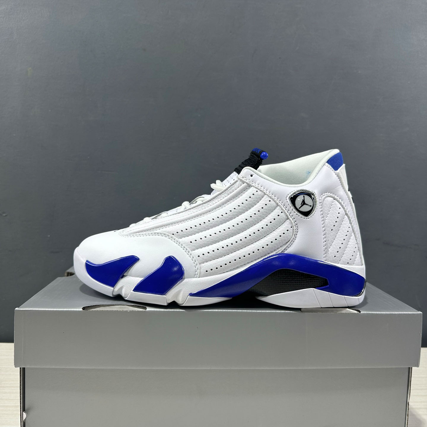  Jordan Air Jordan 14 retro hyper royal Sneakers       487471-104  - DesignerGu