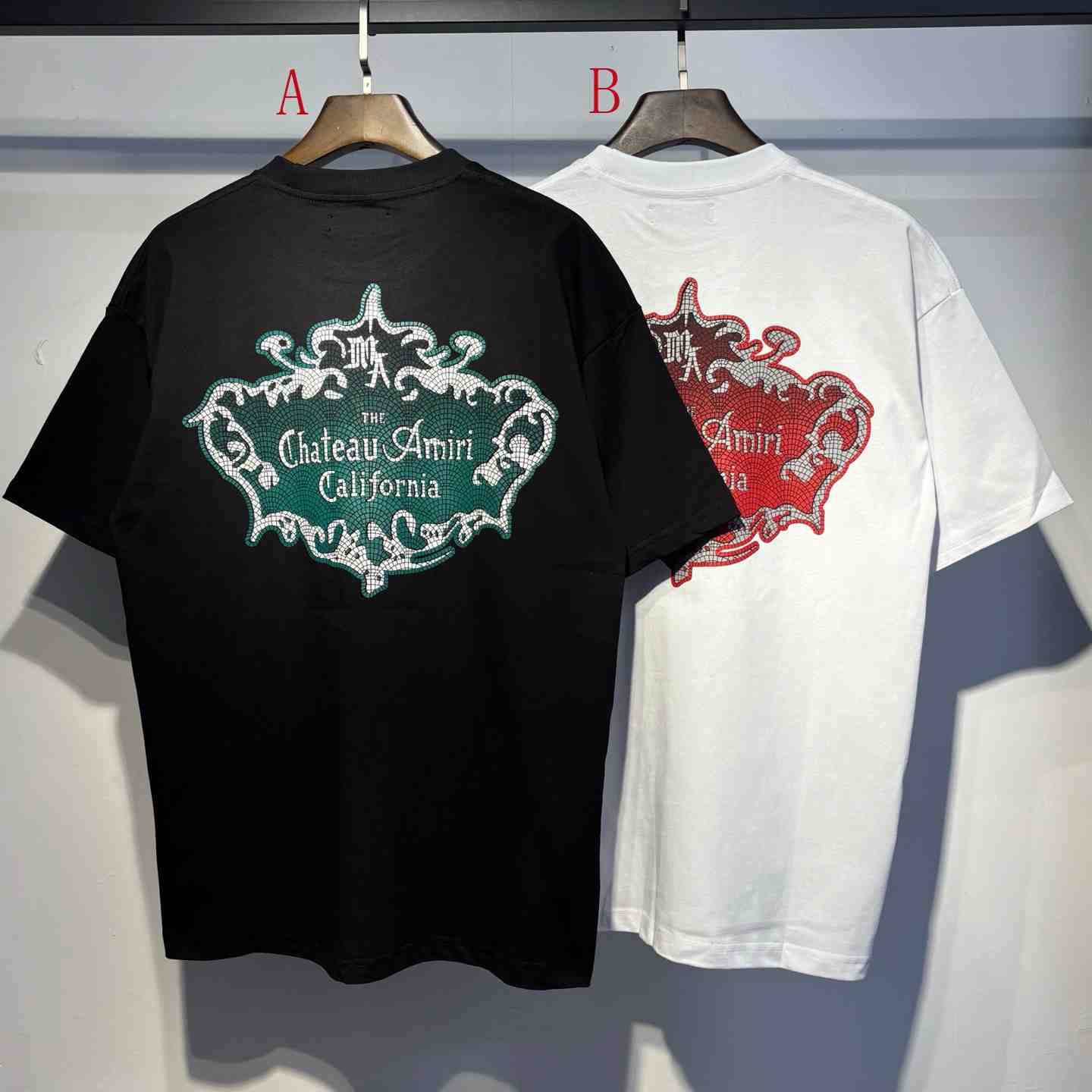 Amiri  Chateau Crest Oversized T-shirt - DesignerGu