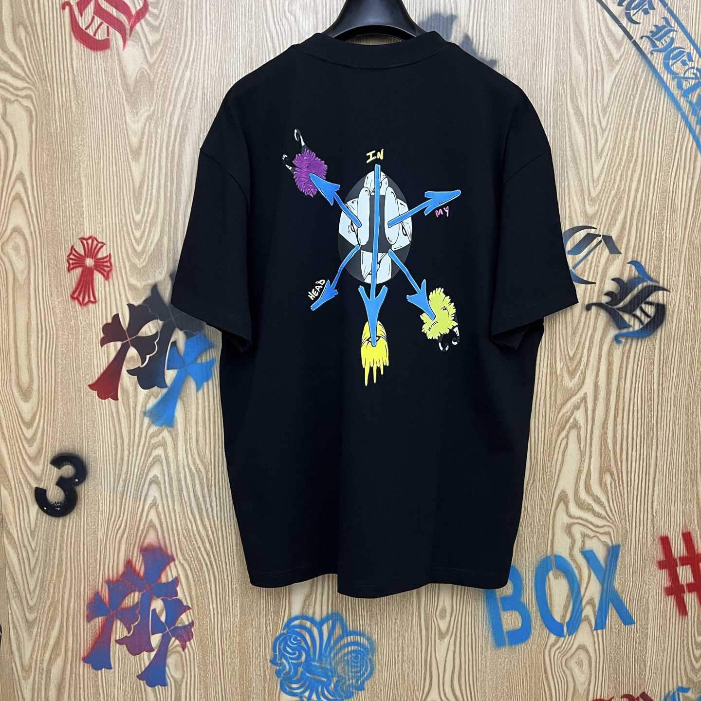 Chrome Hearts Matty Boy Anti Promo Black Tee - DesignerGu