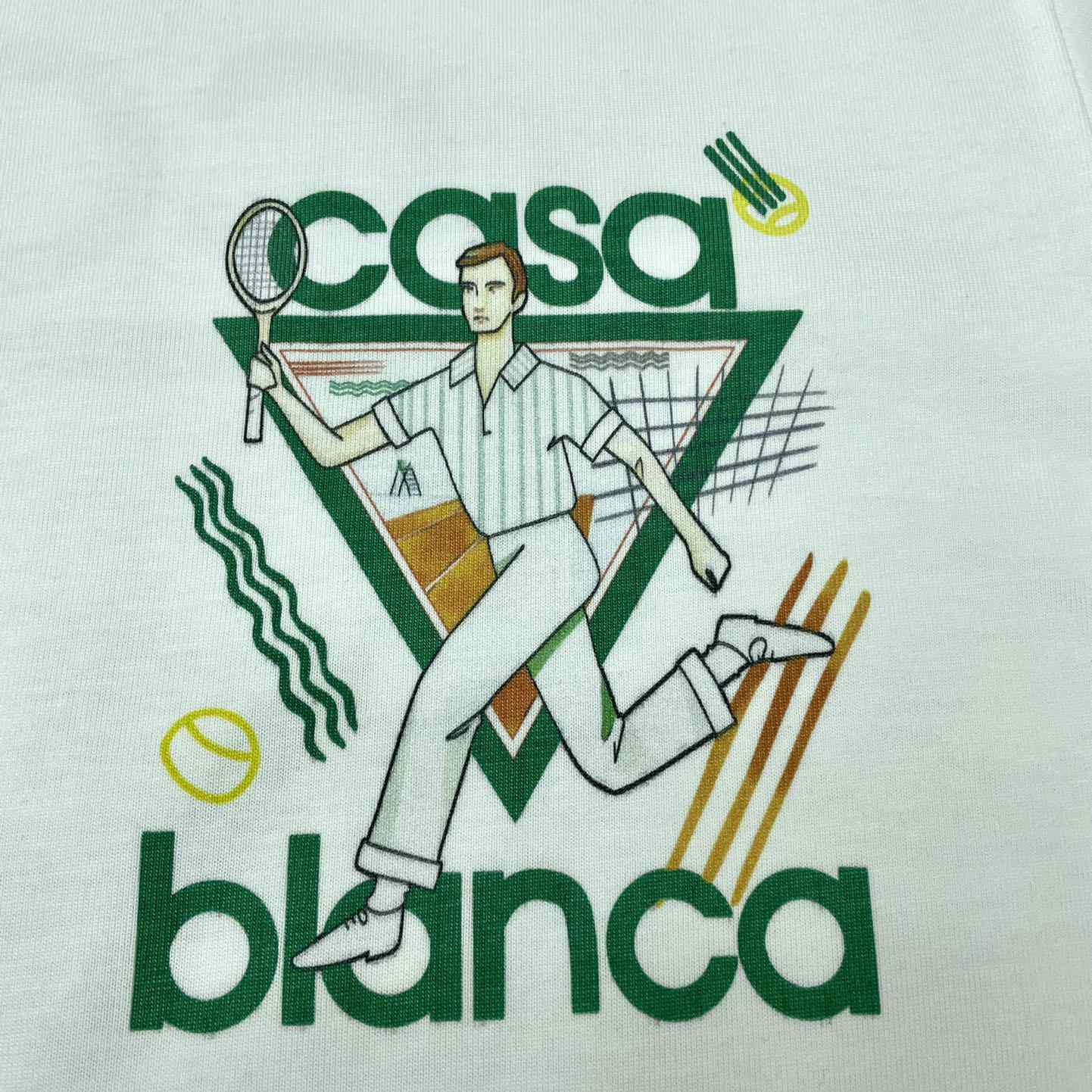 Casablanca Le Jeu Short Sleeve T‑Shirt C750 - DesignerGu