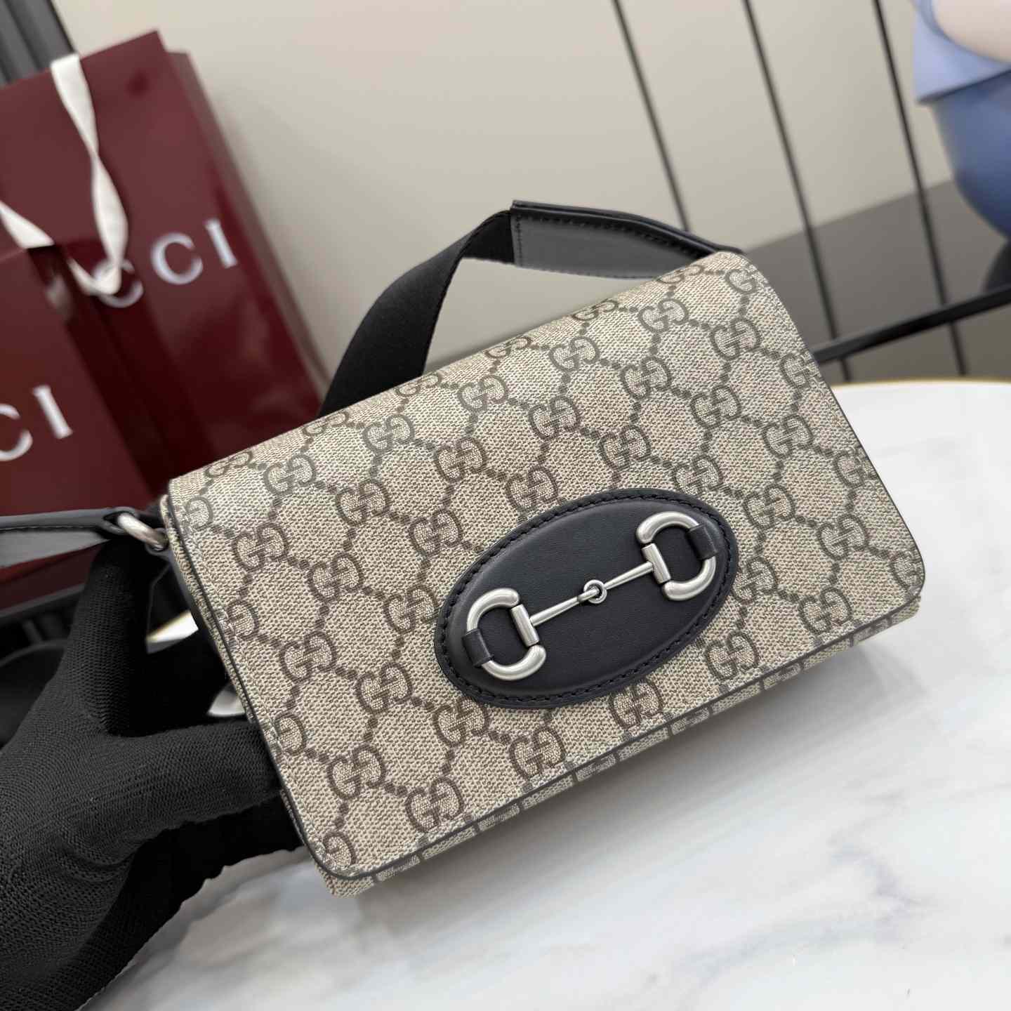 Gucci Horsebit 1955 Mini Bag - DesignerGu