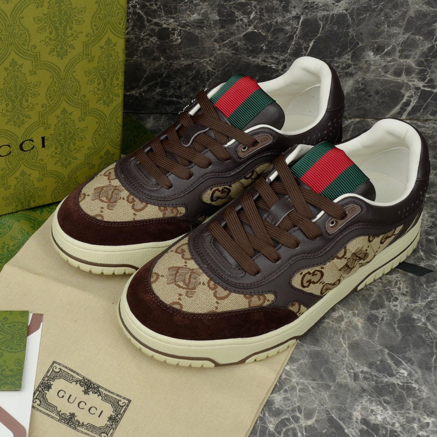 Gucci Re-Web sneaker - DesignerGu