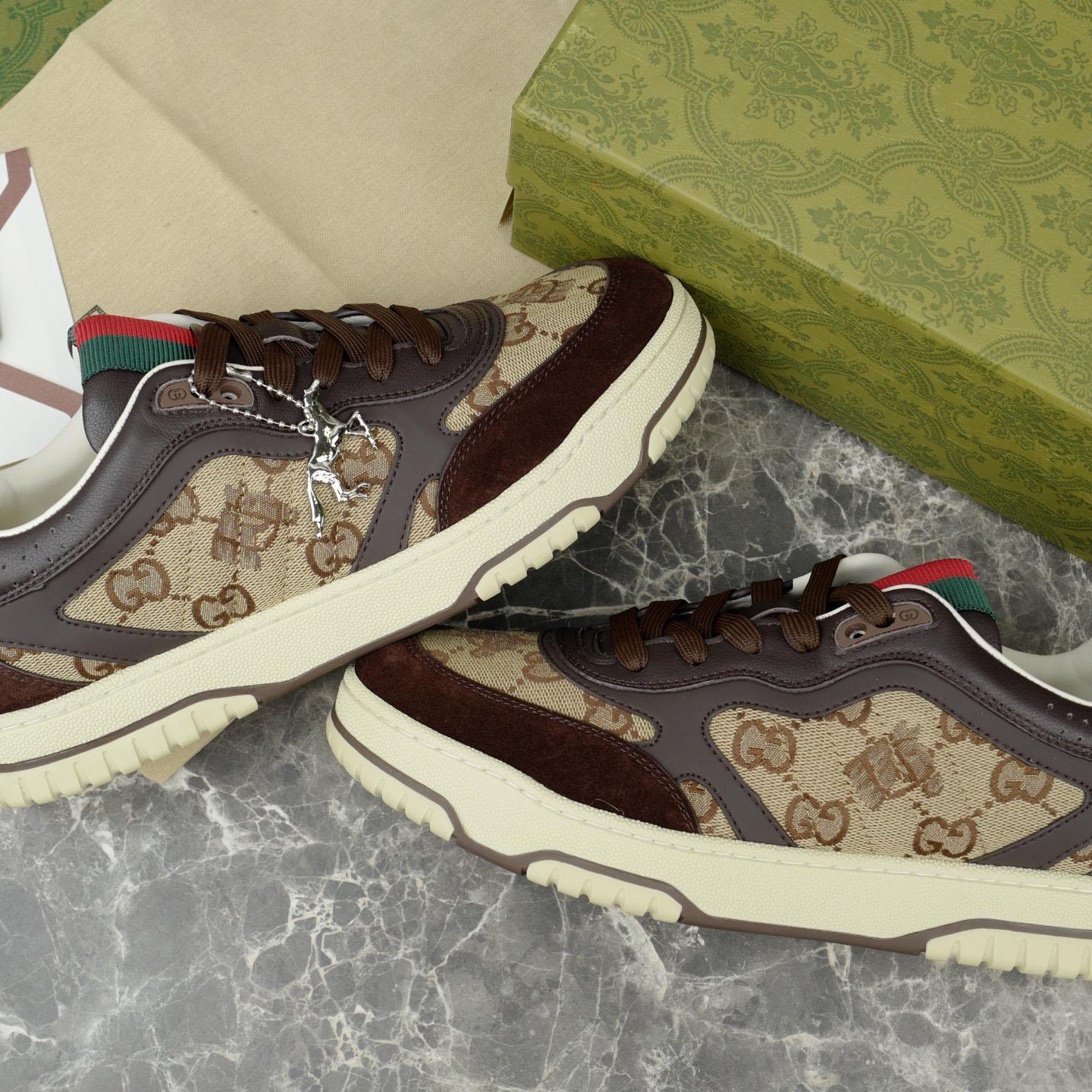 Gucci Re-Web sneaker - DesignerGu