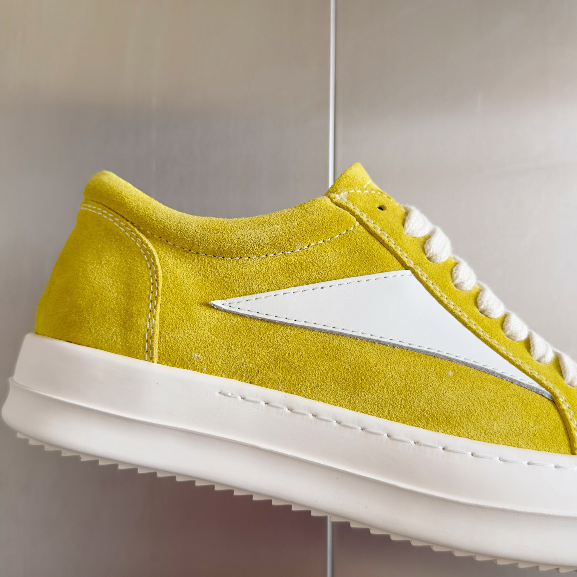 Rick Owens Strobe Vintage Low 'Lemon' - DesignerGu