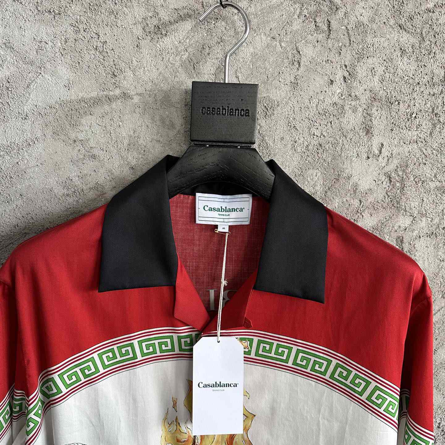 Casablanca  Unique Games Printed Cotton Shirt - DesignerGu