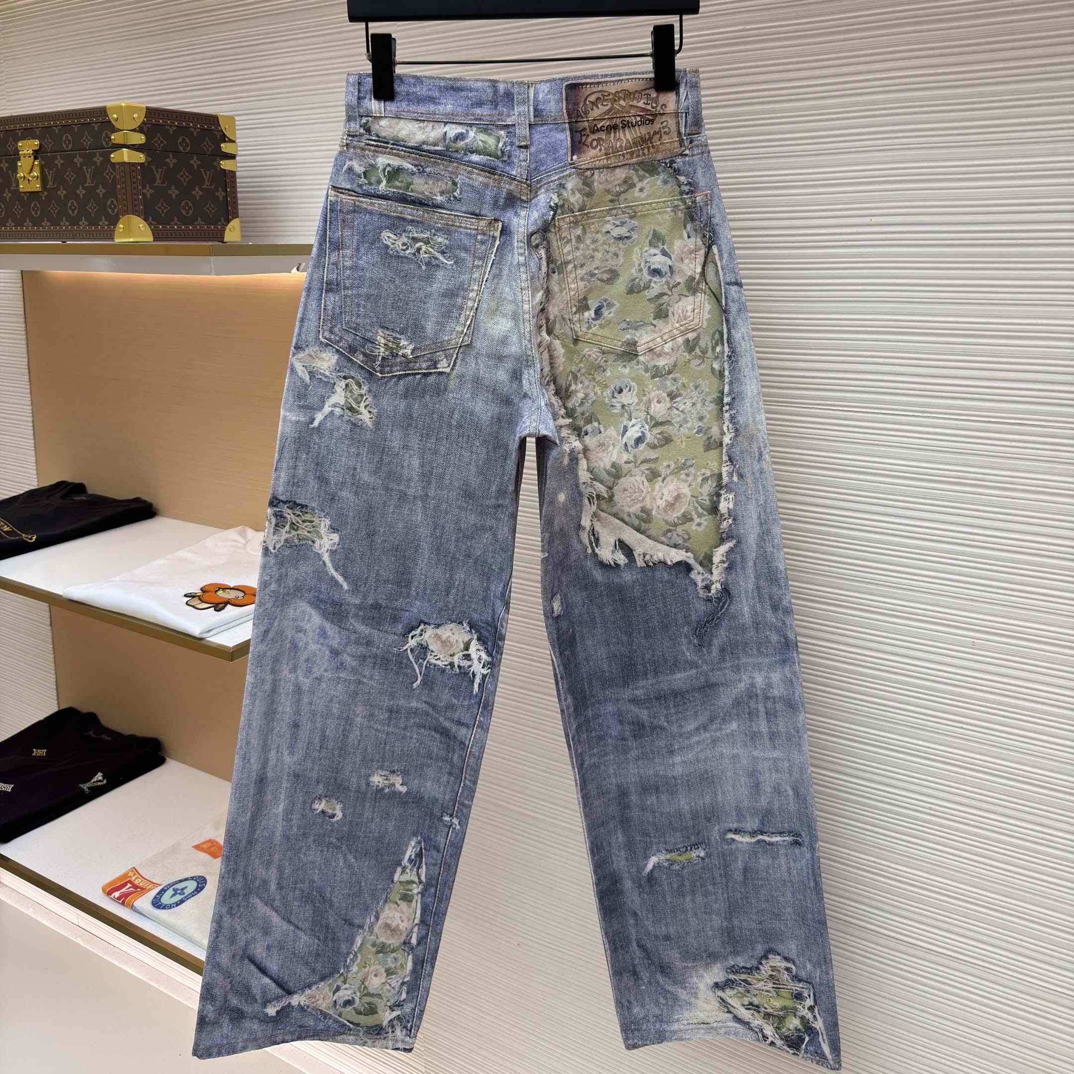 Acne Studios Trompe-l’œil Jeans - 1981 - DesignerGu