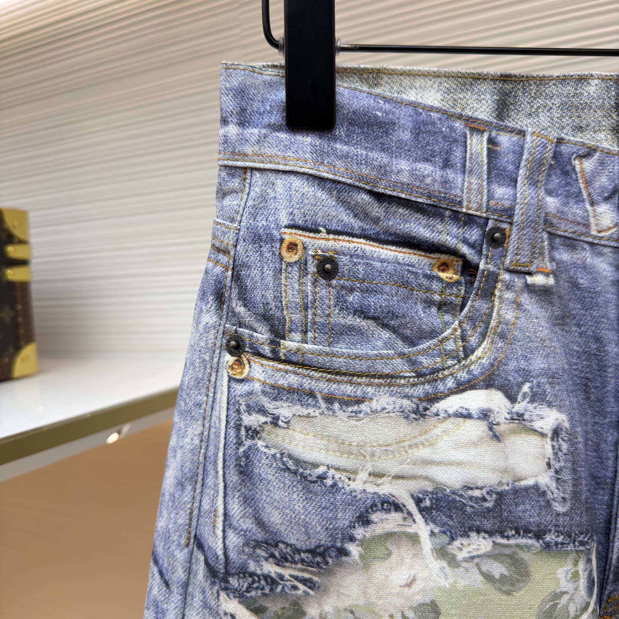 Acne Studios Trompe-l’œil Jeans - 1981 - DesignerGu