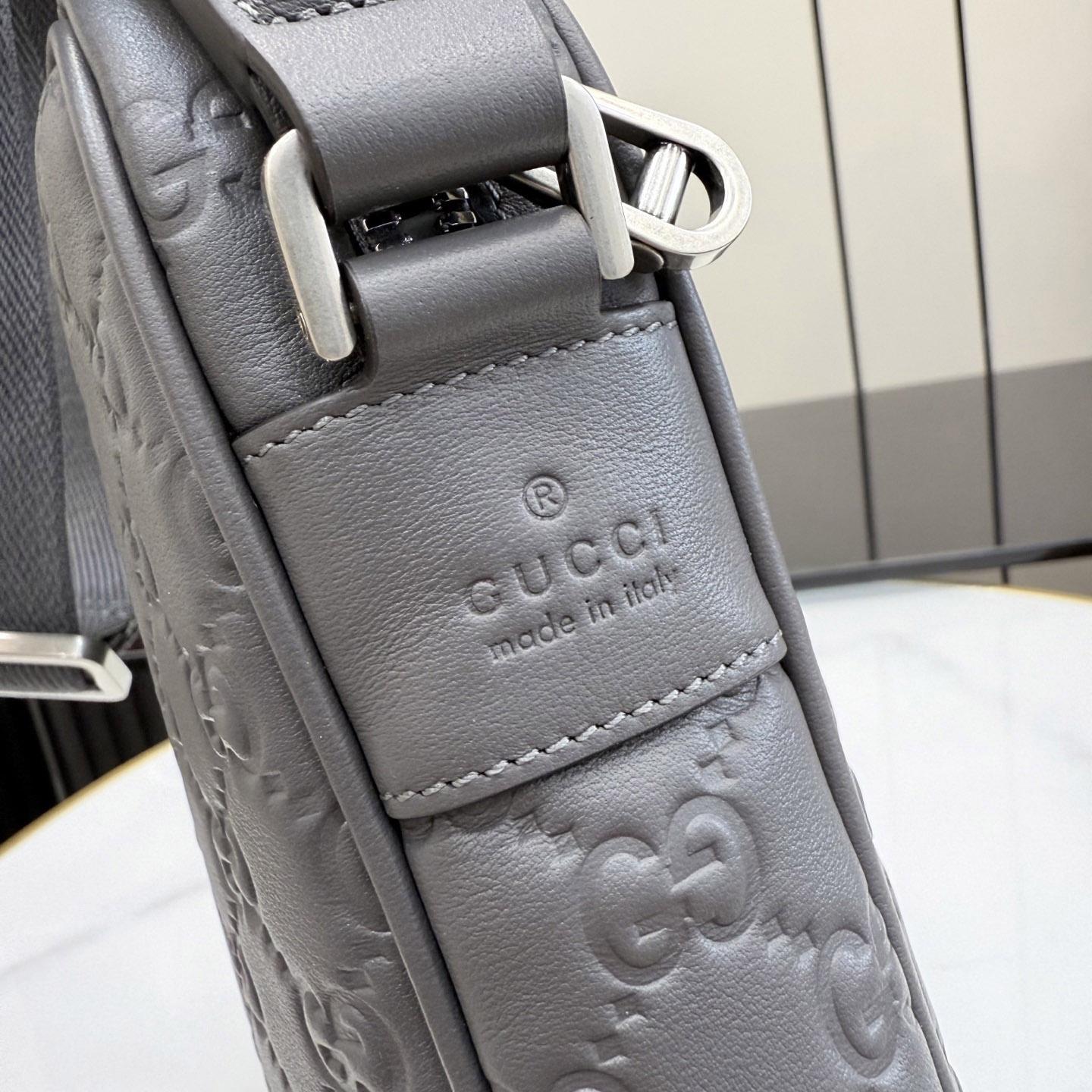 Gucci GG Emblem Small Crossbody Bag 850238 - DesignerGu