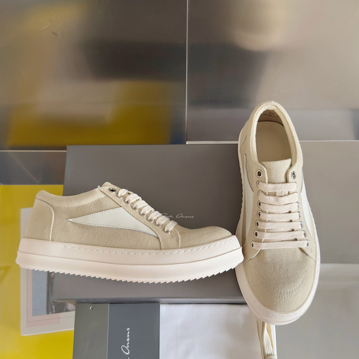 Rick Owens DRKSHDW Vintage Sneaks - DesignerGu