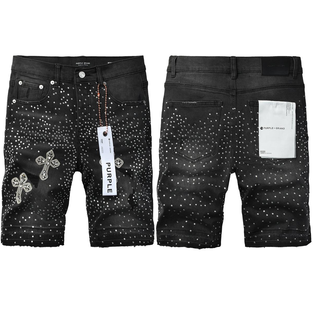 Purple-Brand Shorts   - DesignerGu