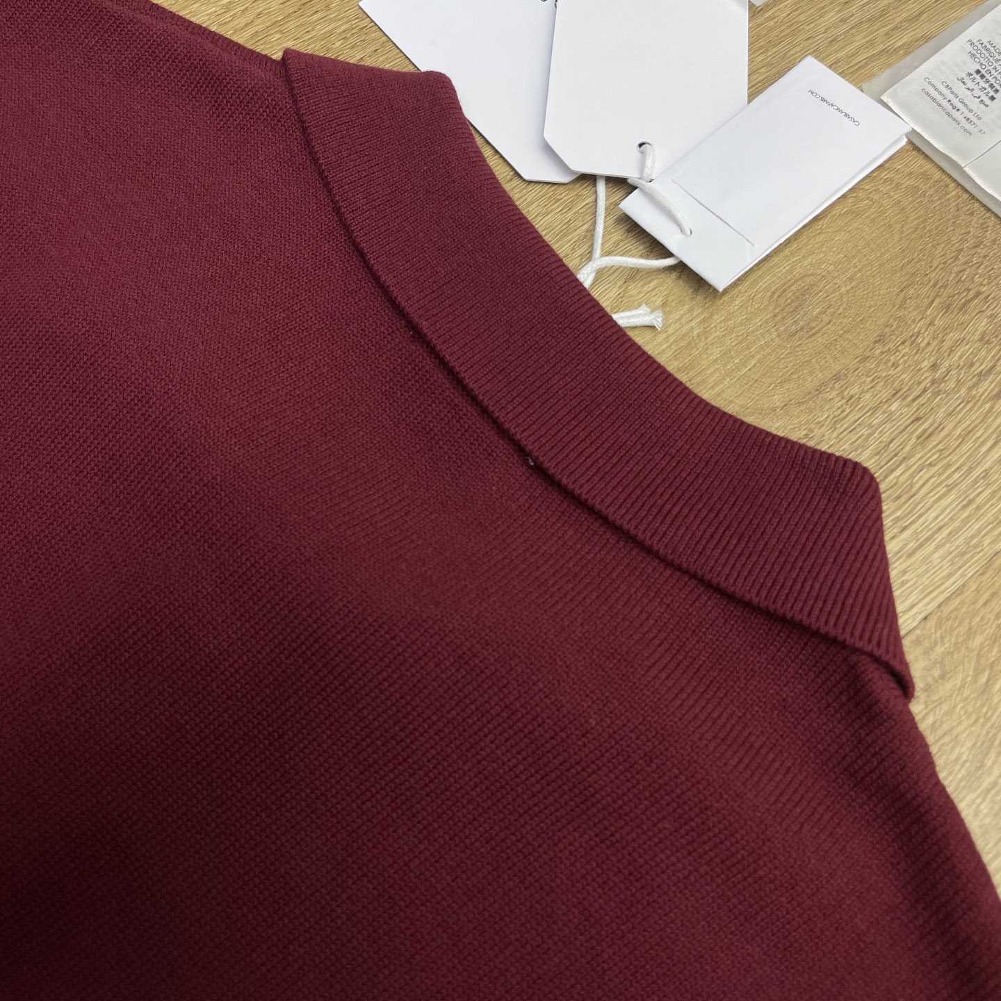 Casablanca  Stripe Merino Knit Polo D0204 - DesignerGu