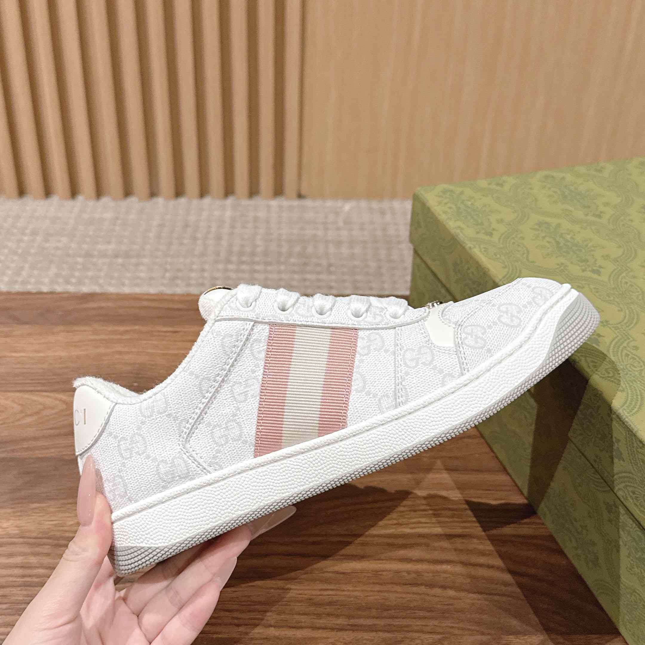 Gucci Screener GG Canvas Sneakers - DesignerGu