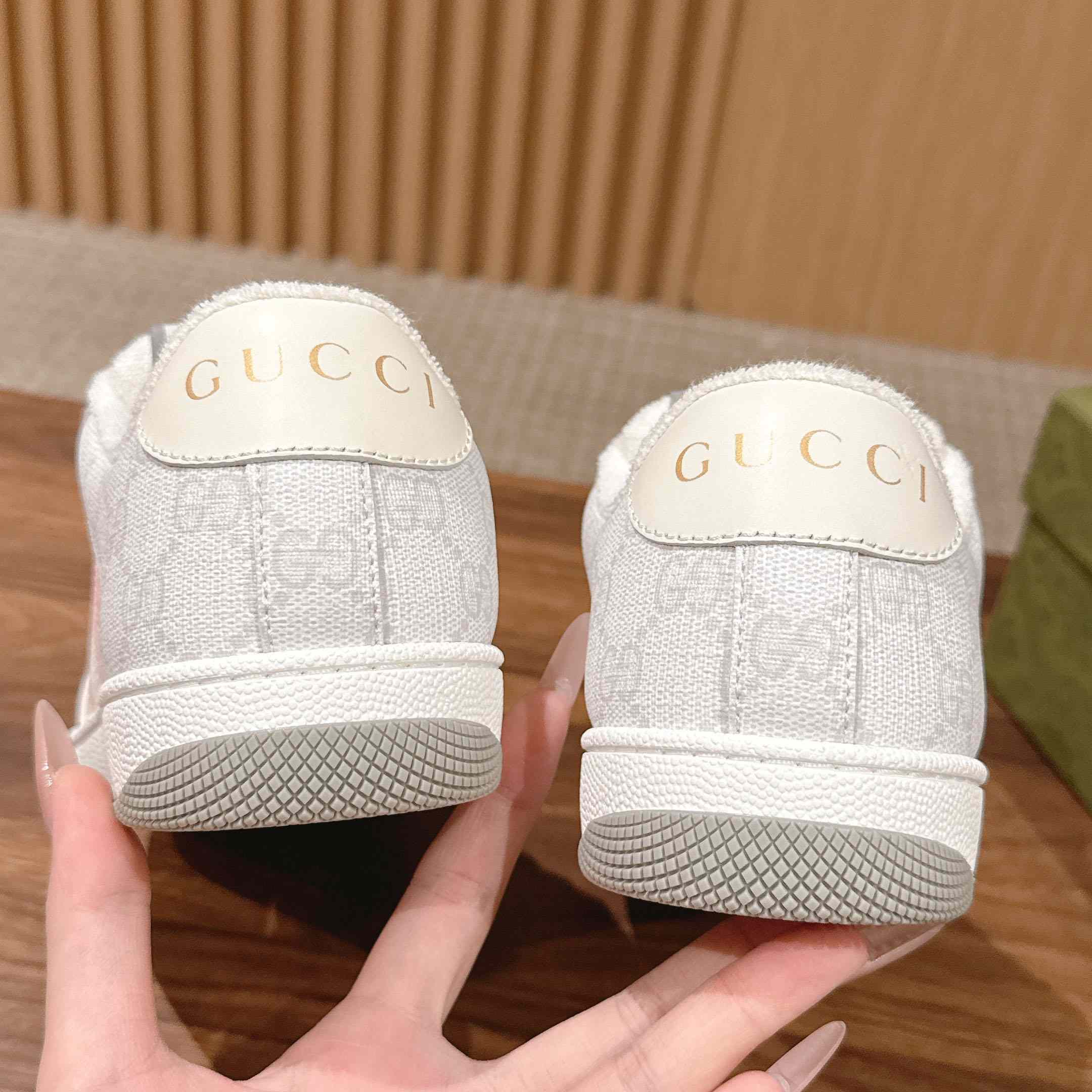 Gucci Screener GG Canvas Sneakers - DesignerGu
