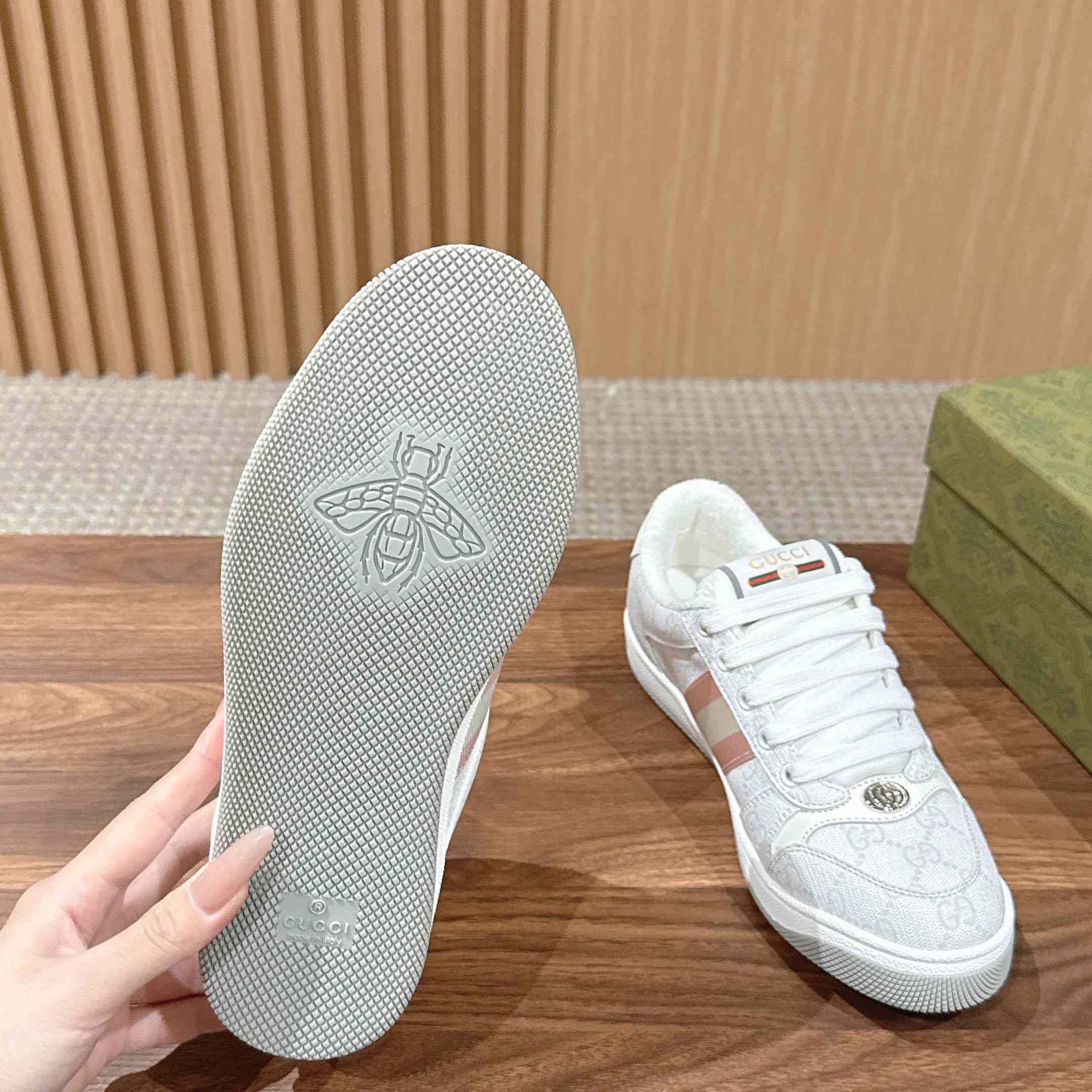 Gucci Screener GG Canvas Sneakers - DesignerGu