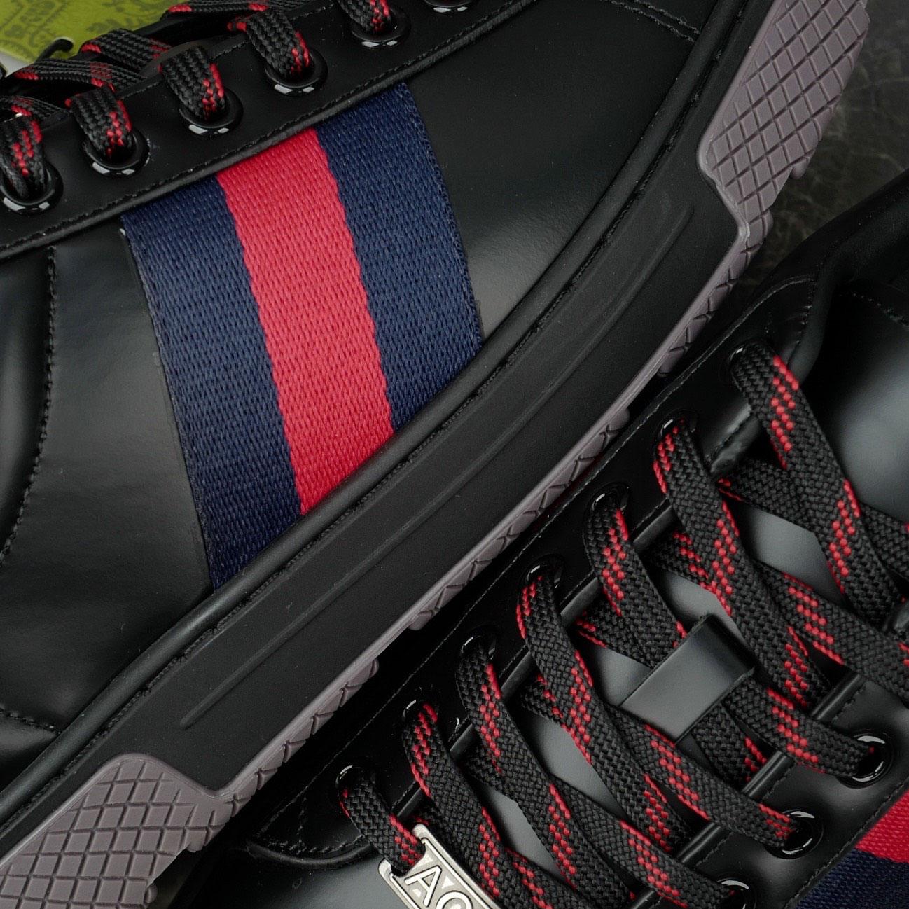 Gucci Ace Sneaker With Web - DesignerGu