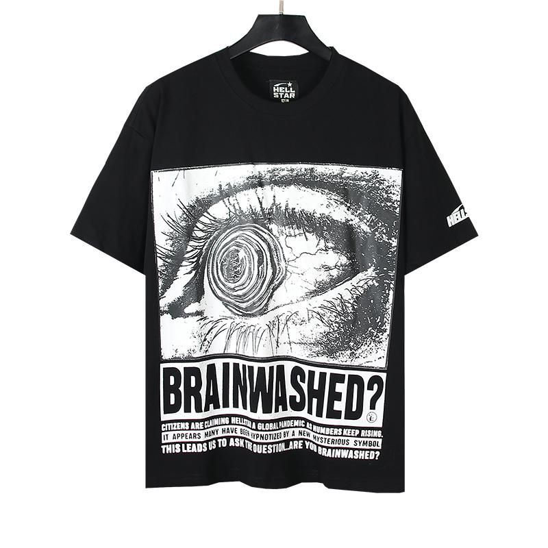 Hellstar Eyeball T-Shirt 'White' - DesignerGu