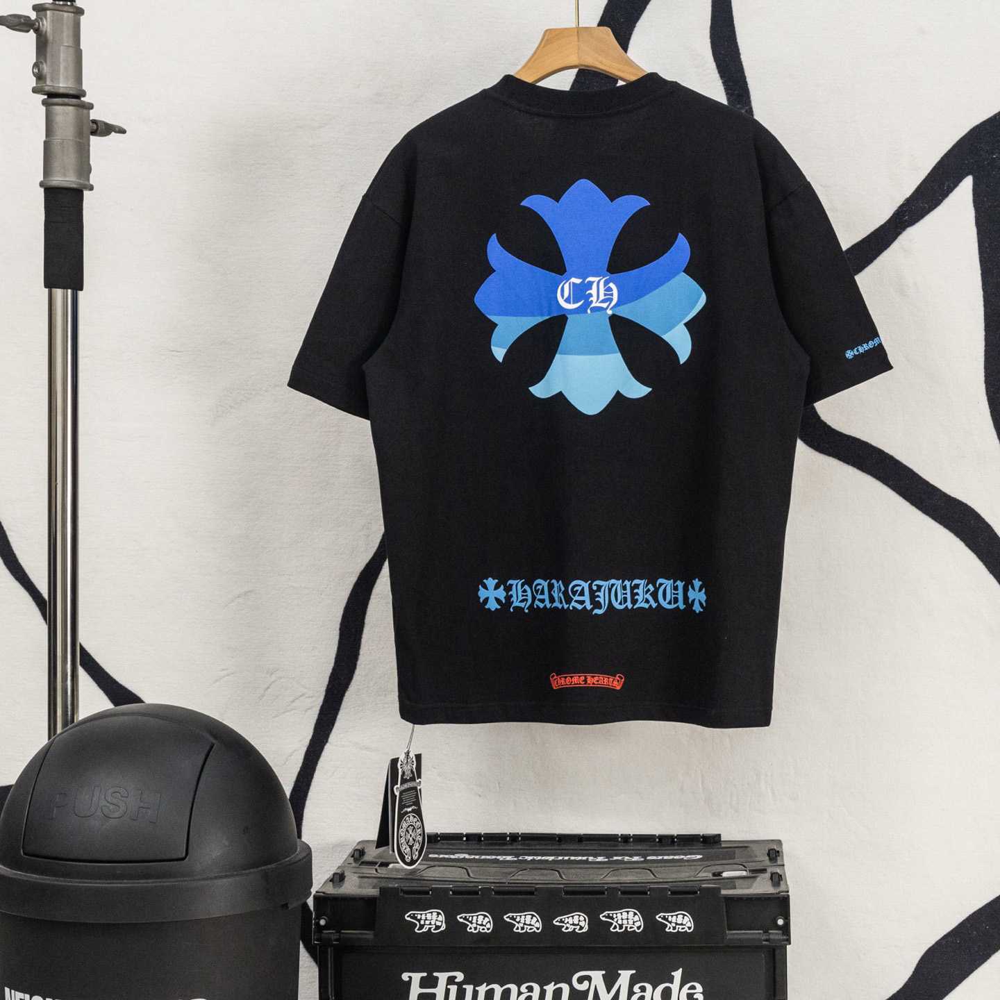 Chrome Hearts Cotton Printed Tee  'Black' - DesignerGu