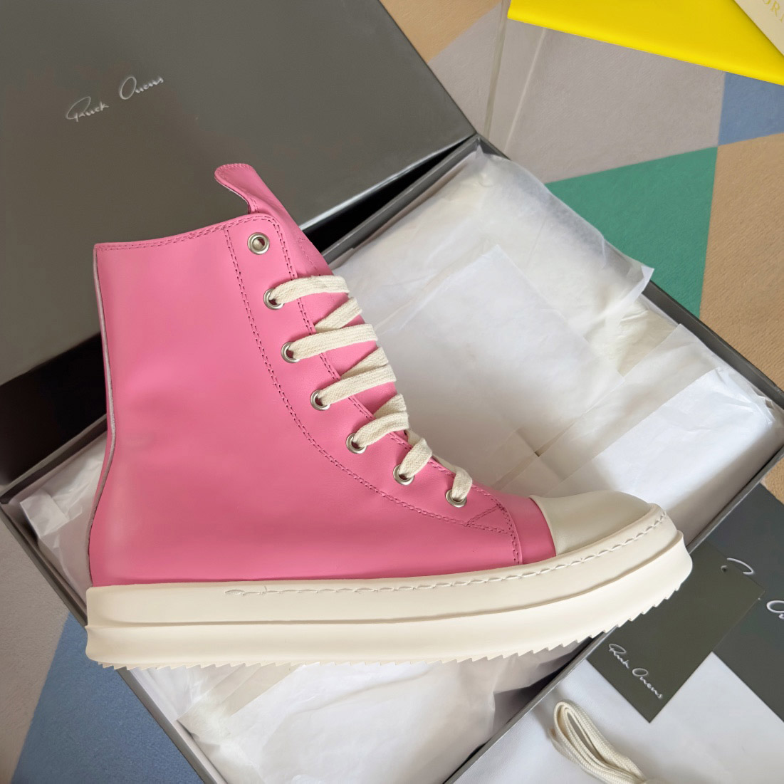 Rick Owens Drkshdw Ramones Canvas Low - DesignerGu