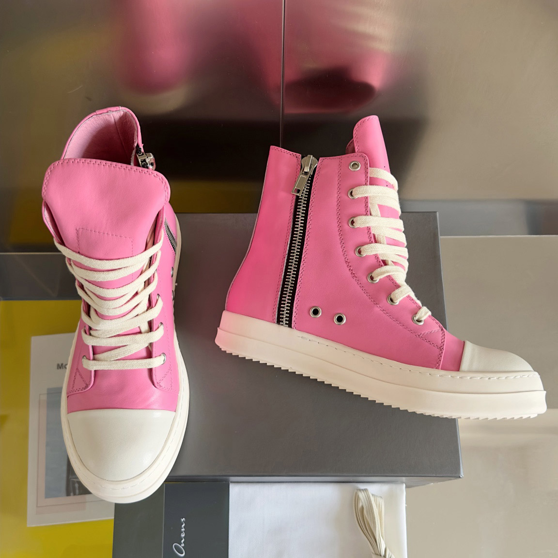 Rick Owens Drkshdw Ramones Canvas Low - DesignerGu