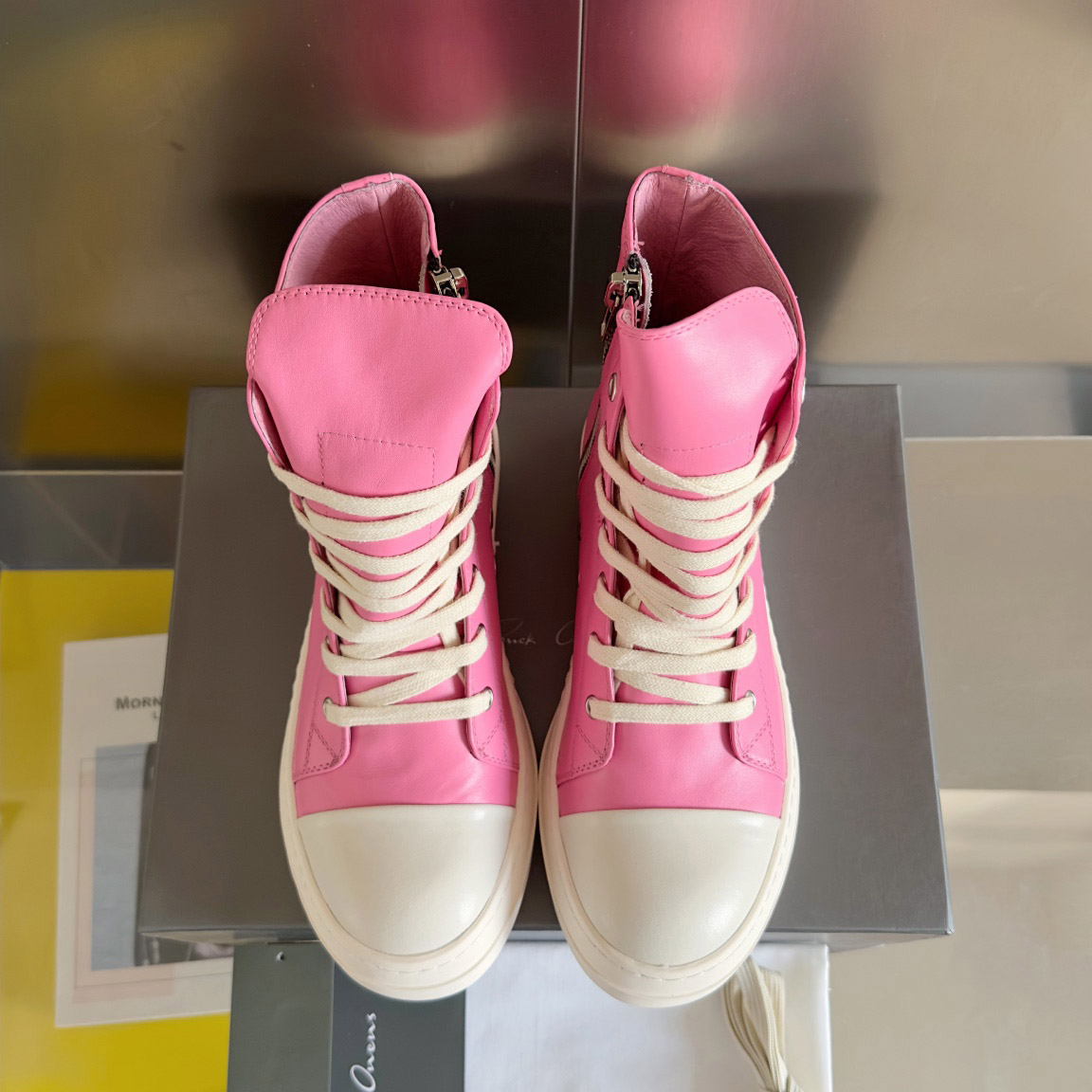 Rick Owens Drkshdw Ramones Canvas Low - DesignerGu