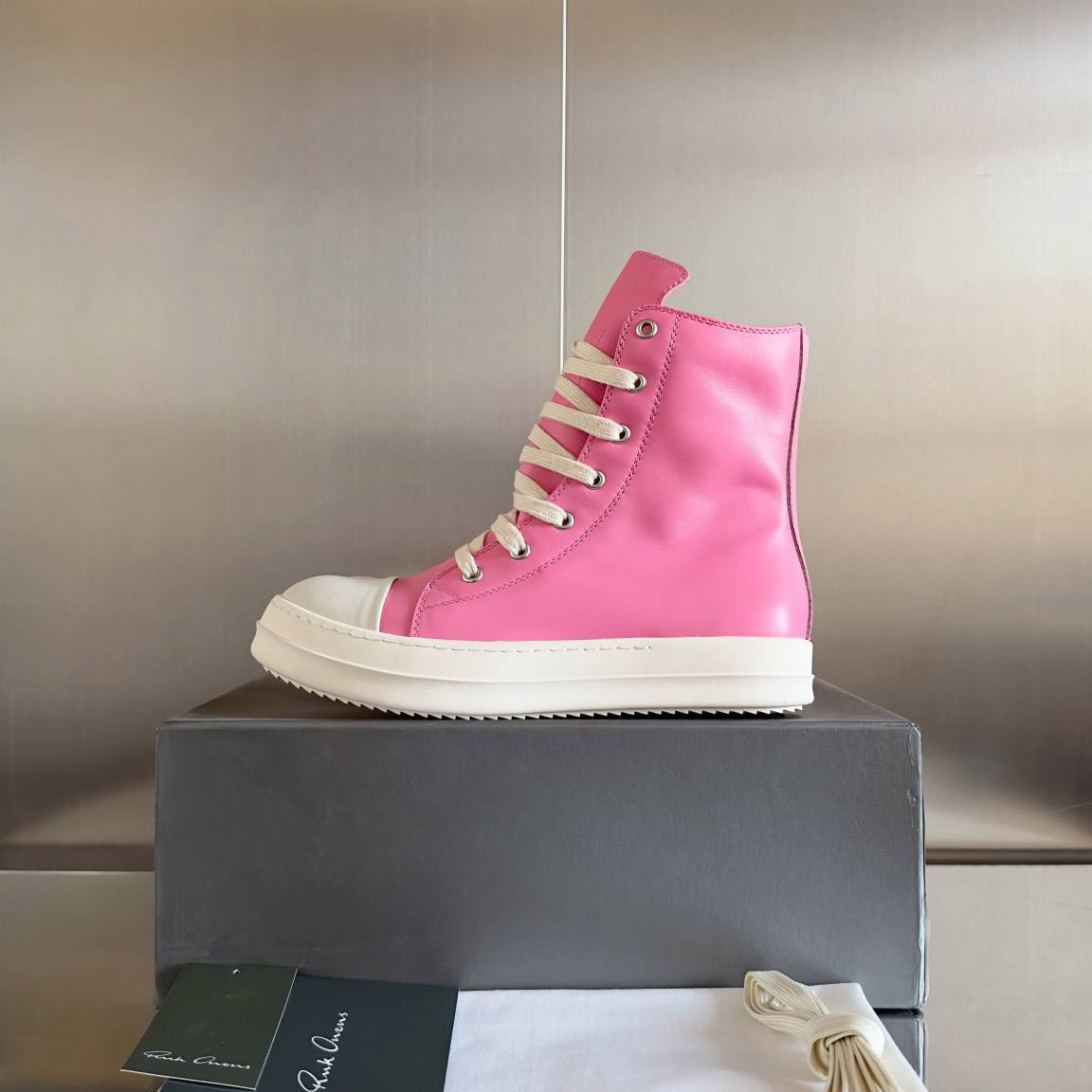 Rick Owens Drkshdw Ramones Canvas Low - DesignerGu