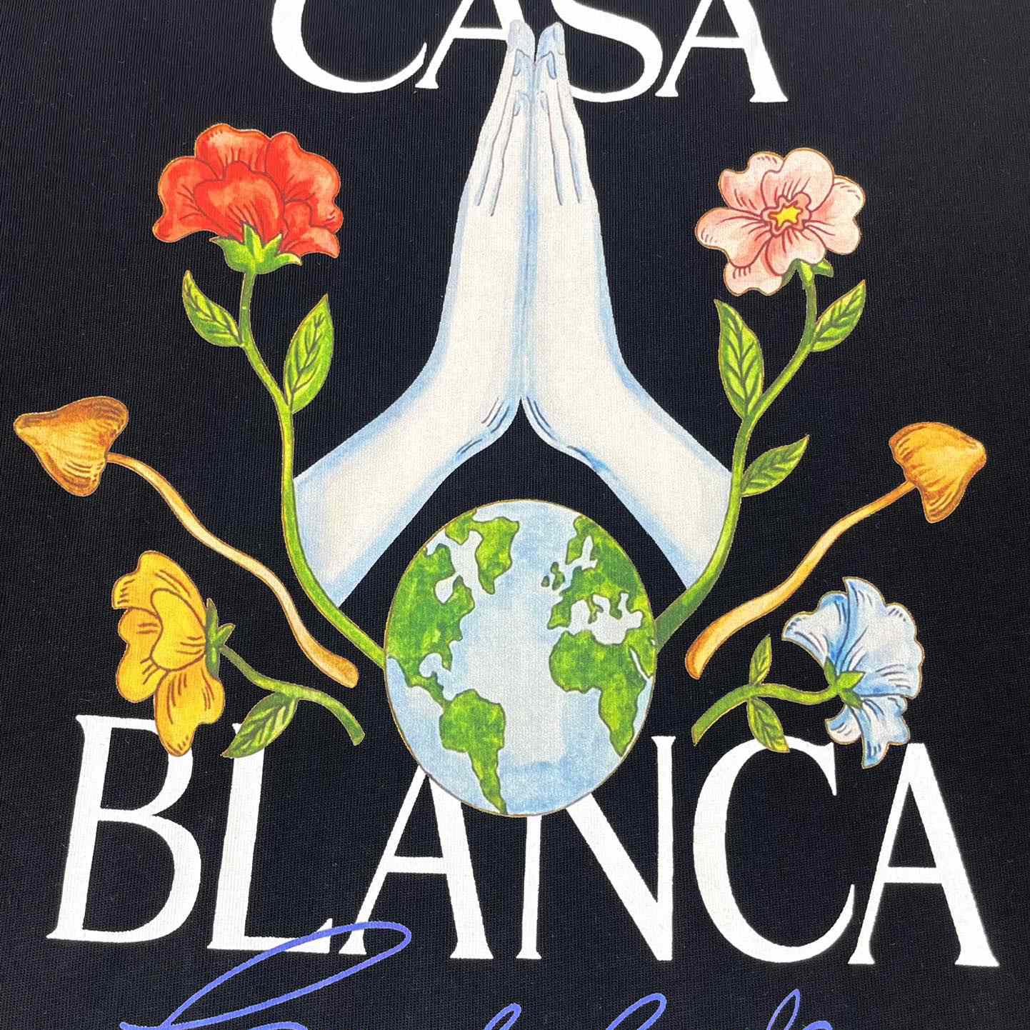 Casablanca Gratitude T-Shirt CA5043 - DesignerGu