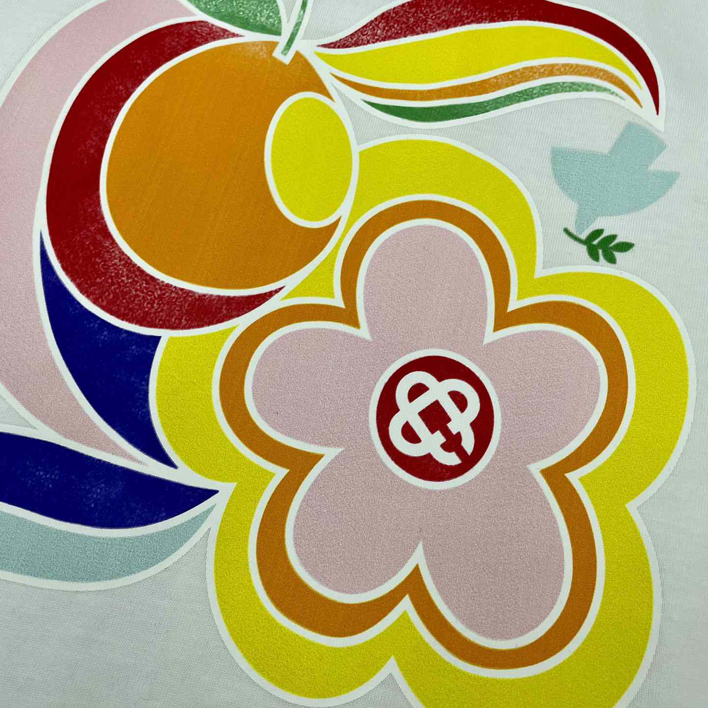 Casablanca Le Pouvoir Des Fleurs T-Shirt 'White' CA5074 - DesignerGu