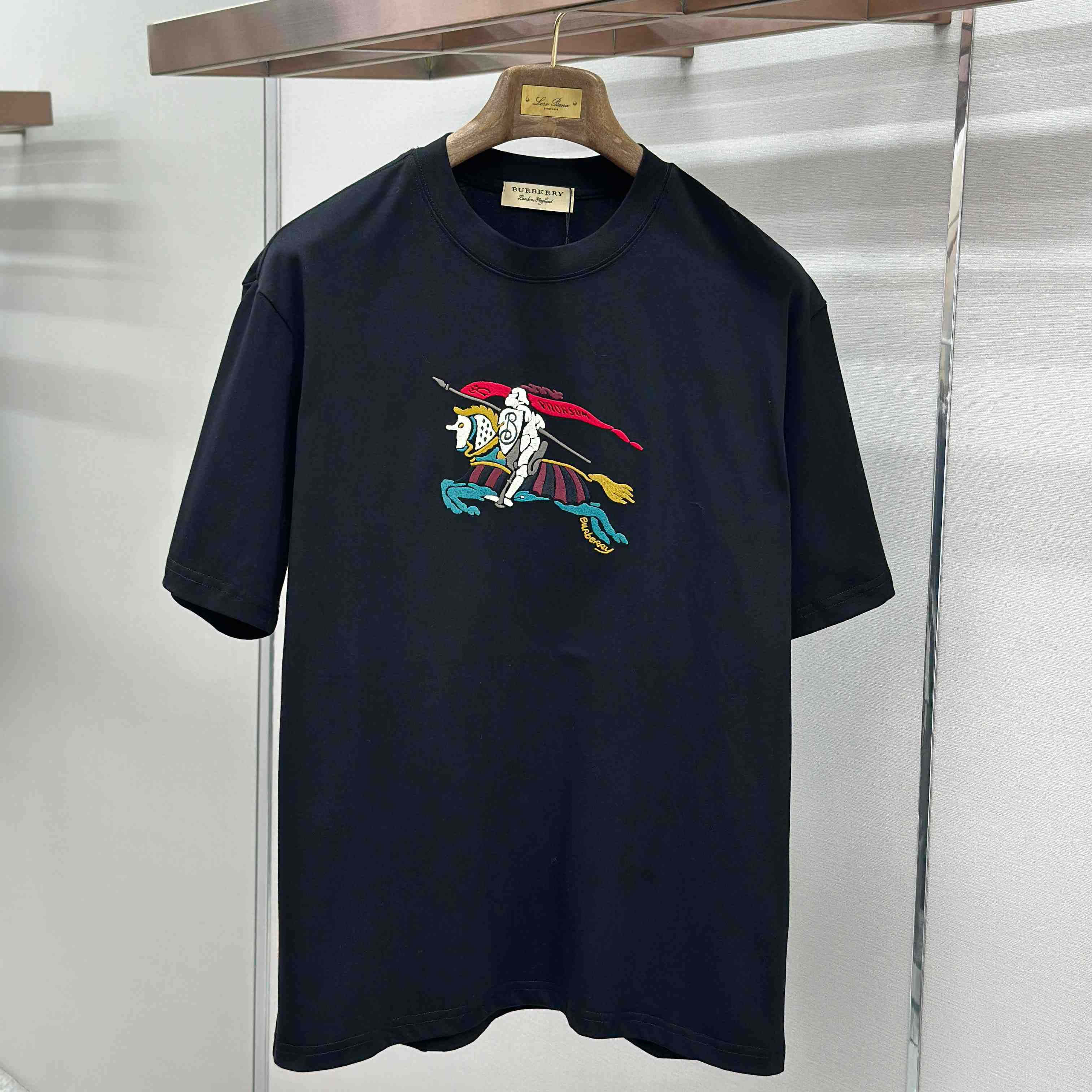 Burberry Knight Cotton T-shirt - DesignerGu