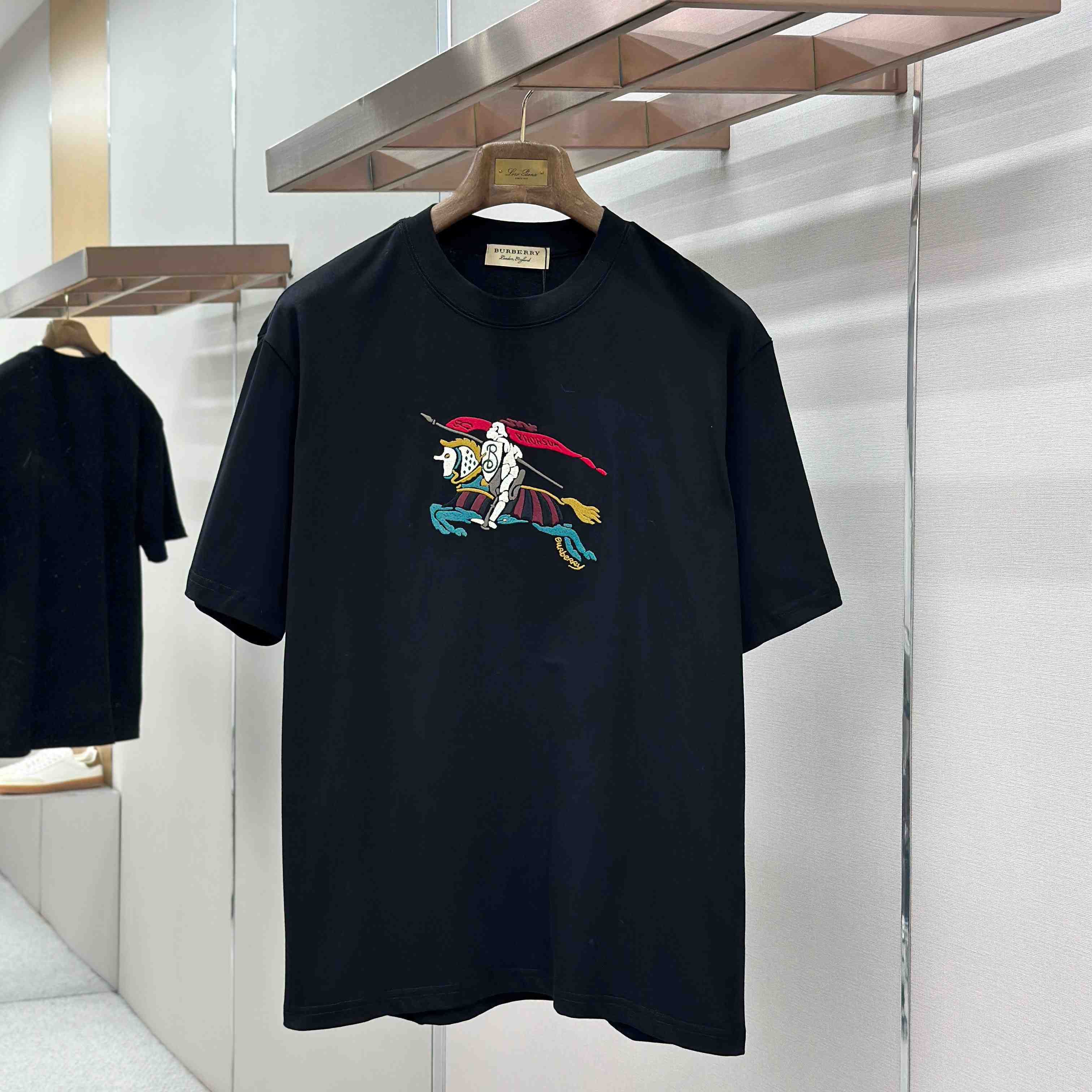 Burberry Knight Cotton T-shirt - DesignerGu