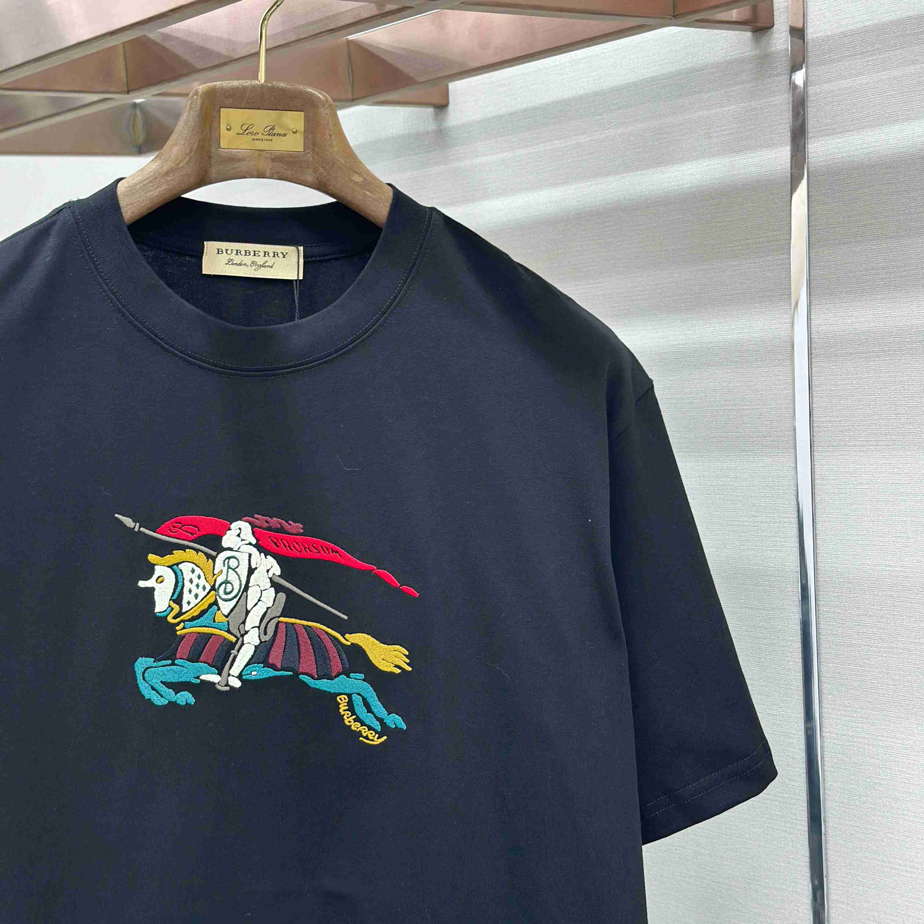 Burberry Knight Cotton T-shirt - DesignerGu