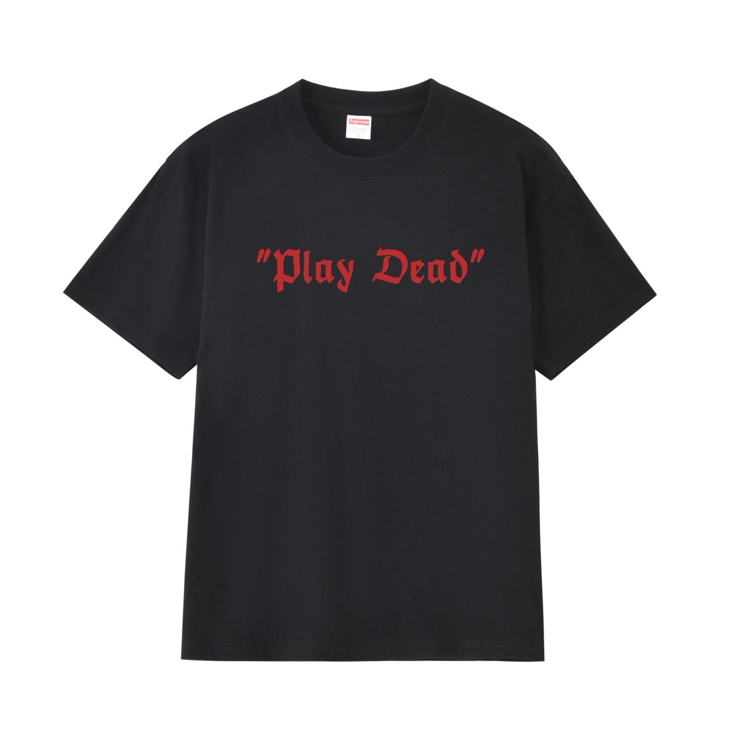 Supreme Play Dead Tee 'Black' - DesignerGu