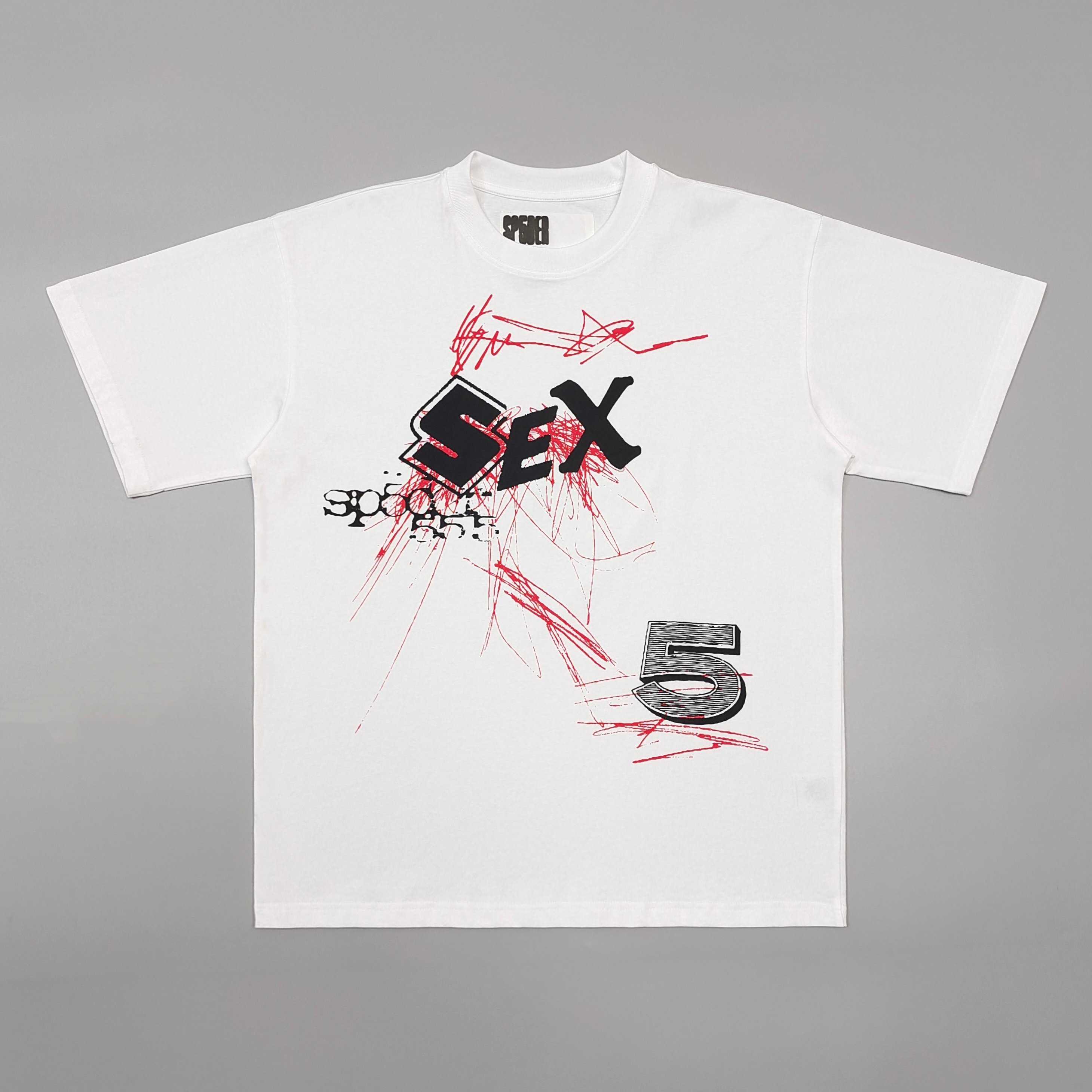 Sp5der Vivienne Tee 'White' - DesignerGu