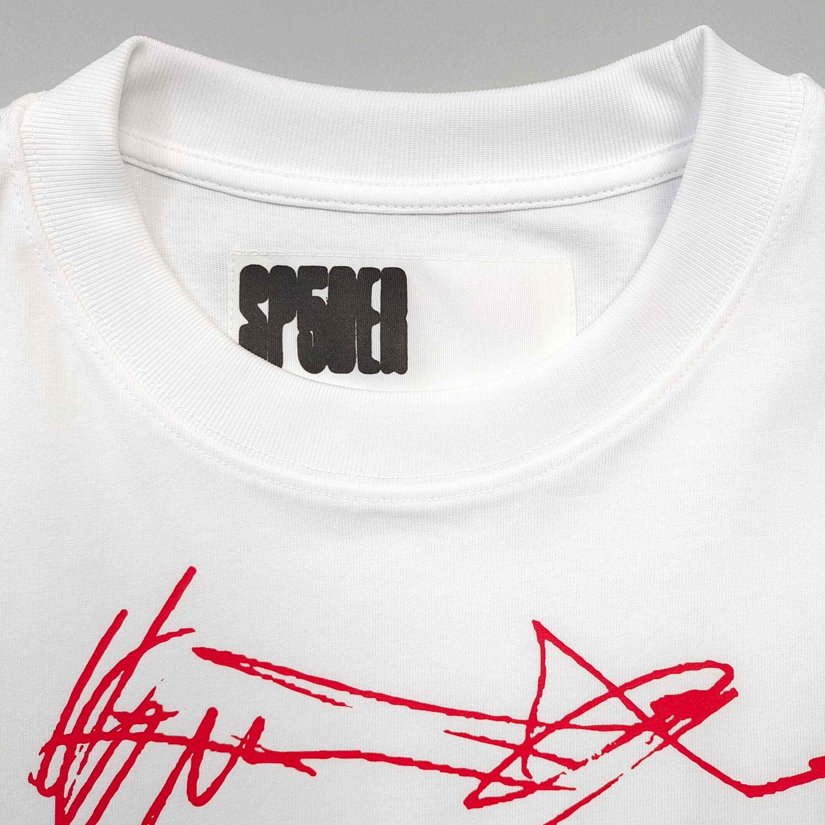 Sp5der Vivienne Tee 'White' - DesignerGu
