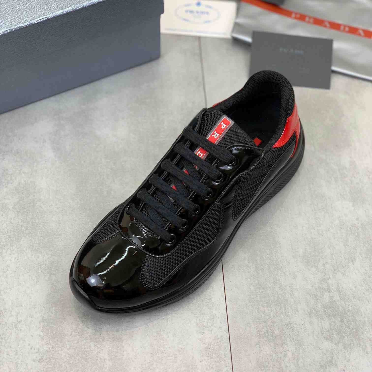 Prada America's Cup 'Anthracite Red' - DesignerGu