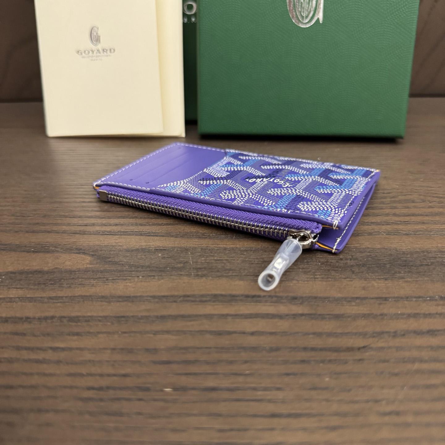 Goyard Bourbon Zipped Card Holder - DesignerGu
