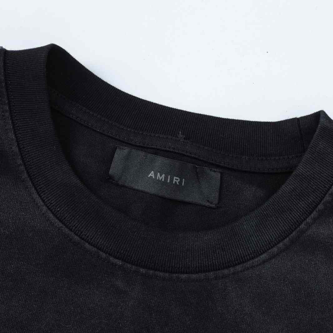 Amiri  Chateau Stamp Oversized Tee - DesignerGu