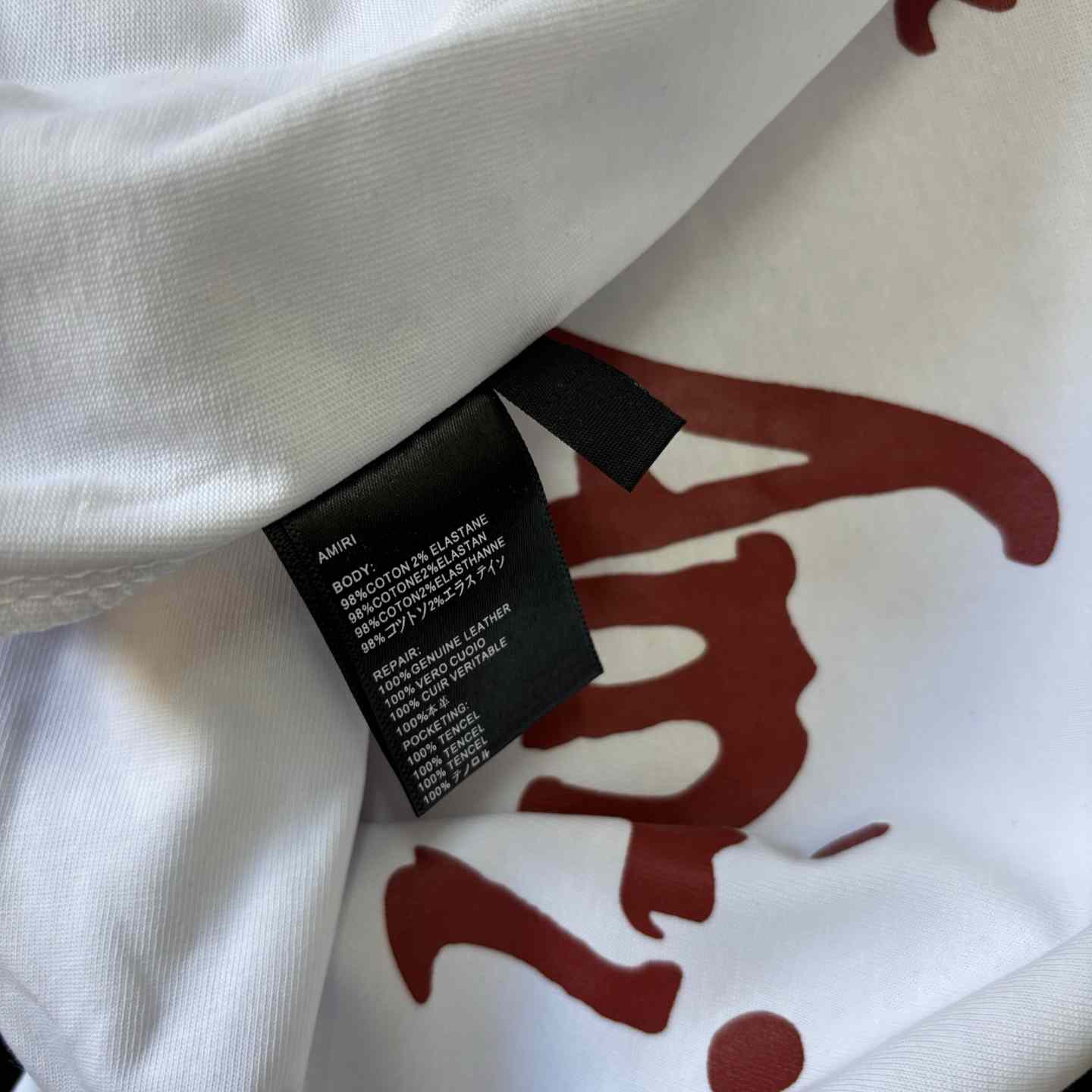 Amiri  MA Chateau Oversized Tee - DesignerGu