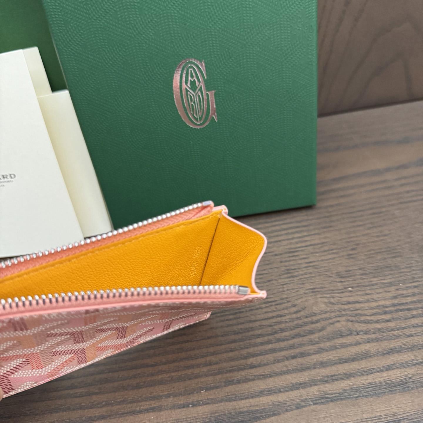 Goyard Bourbon Zipped Card Holder - DesignerGu