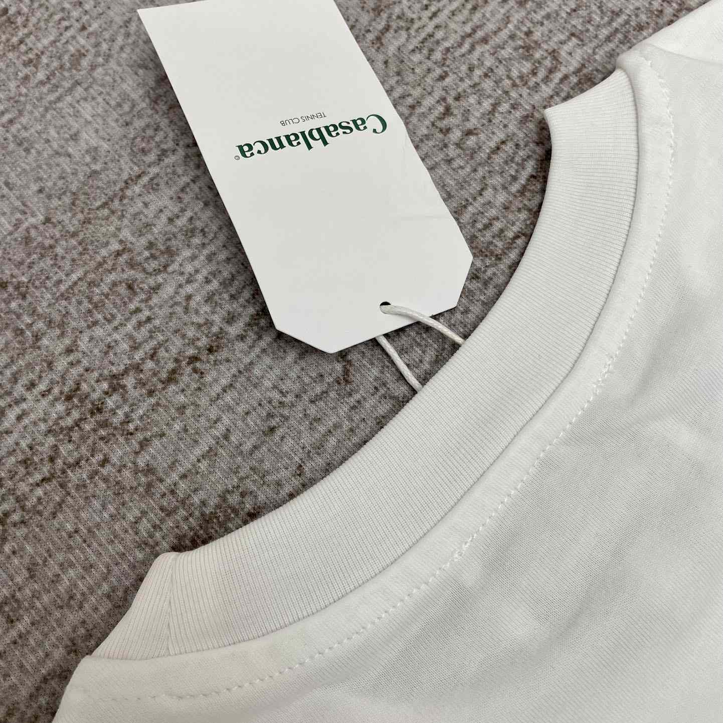 Casablanca  White Palace T-Shirt CA5029 - DesignerGu
