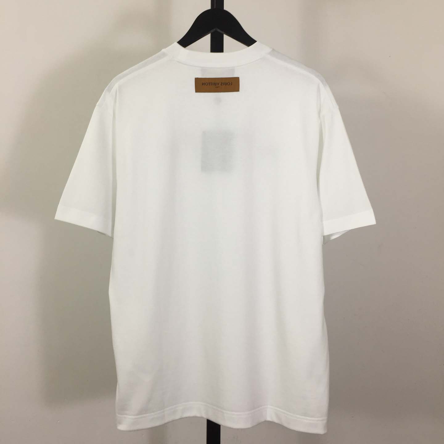 Louis Vuitton Logo Cotton T-Shirt  - DesignerGu